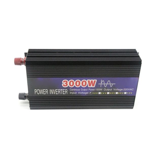 3000w pure sine wave intelligent string inverter dual digital display power inverter car converter adapter with dual fan
3000w pure sine wave intelligent string inverter dual digital display power inverter car converter adapter with dual fan
