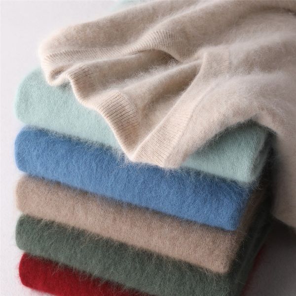 100% mink cashmere sweater men jumper 2020 autumn winter warm clothes pullover sweter robe hombre pull homme hiver mens sweater, White;black
100% mink cashmere sweater men jumper 2020 autumn winter warm clothes pullover sweter robe hombre pull homme hiver mens sweater, White;black
