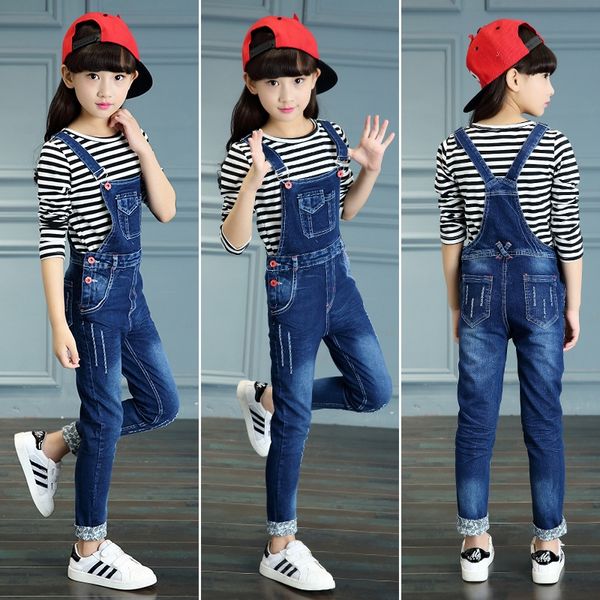 girls' spring clothes medium and large denim suspender sling children's trousers panty panty pants redsuspender pants children, Blue
girls' spring clothes medium and large denim suspender sling children's trousers panty panty pants redsuspender pants children, Blue