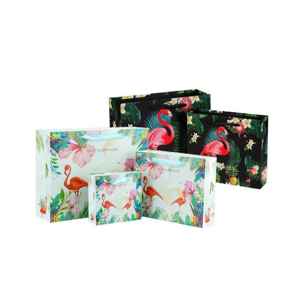 10pcs/lot vintage flamingo forest rich bird handbag with rope multifuntion festival gift bag with handles party supply
10pcs/lot vintage flamingo forest rich bird handbag with rope multifuntion festival gift bag with handles party supply