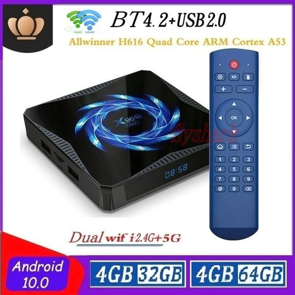 x96q max android 10.0 tv box allwinner h616 4g+32gb/64gb dual wifi 2.4g+5g bluetooth 5.0 x96q caja de tv android
x96q max android 10.0 tv box allwinner h616 4g+32gb/64gb dual wifi 2.4g+5g bluetooth 5.0 x96q caja de tv android
