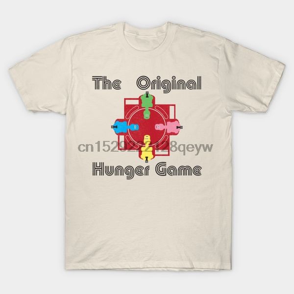 men t-shirt the original hunger game tshirt women t shirt, White;black