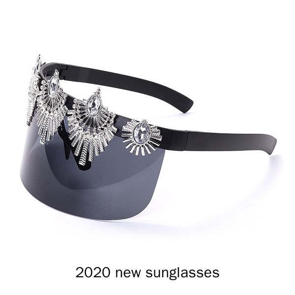 2020 new rimless rhinestone sunglasses women brand designer alloy frame oversize gradient sun glasses fashion female clear nx, White;black
2020 new rimless rhinestone sunglasses women brand designer alloy frame oversize gradient sun glasses fashion female clear nx, White;black