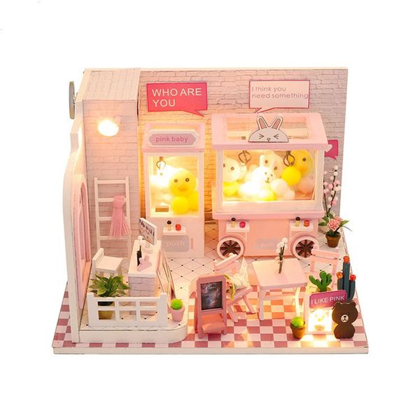 machine wooden doll house furniture kit miniatures diy dollhouse accessories light kids home toys maison poupee en bois y200414
machine wooden doll house furniture kit miniatures diy dollhouse accessories light kids home toys maison poupee en bois y200414