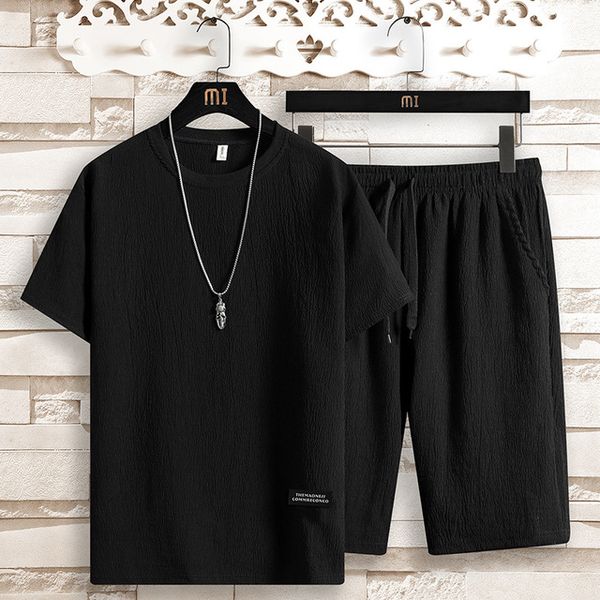 summer 2020 men's casual sports suit shorts two-piece short-sleeved t-shirt pants summer ice silk ultra-thin, Gray
summer 2020 men's casual sports suit shorts two-piece short-sleeved t-shirt pants summer ice silk ultra-thin, Gray