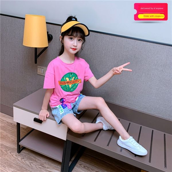 2020 new fashion fashionable 2020-piece new set medium and large children's and girls' casual printing short sleeve two-piece set
2020 new fashion fashionable 2020-piece new set medium and large children's and girls' casual printing short sleeve two-piece set