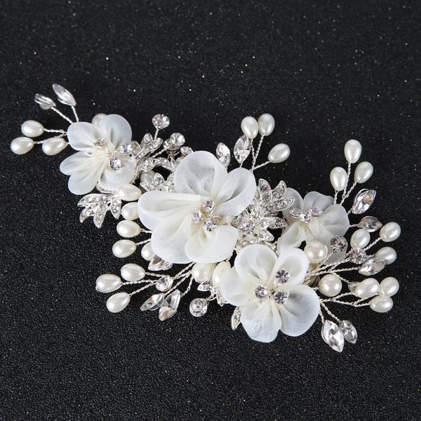 women beauty simulation pearl floral hair clip bridal wedding lace flower hair ornaments girls party fashion jewelry, Golden;silver
women beauty simulation pearl floral hair clip bridal wedding lace flower hair ornaments girls party fashion jewelry, Golden;silver
