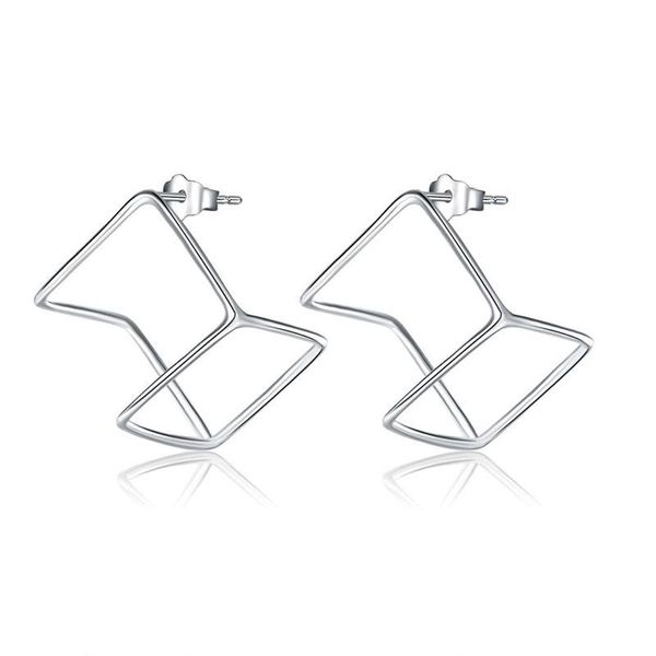 exquisite women earrings stud cube stud 925 sterling silver earrings fashion stylish jewelry, Golden;silver
exquisite women earrings stud cube stud 925 sterling silver earrings fashion stylish jewelry, Golden;silver