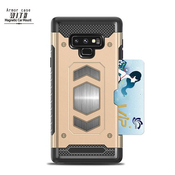 бесплатная доставка телефон чехол для samsung note9 pc + tpu защитной крышки чехол clear с слотом для карт памяти и сильной магнитным
бесплатная доставка телефон чехол для samsung note9 pc + tpu защитной крышки чехол clear с слотом для карт памяти и сильной магнитным