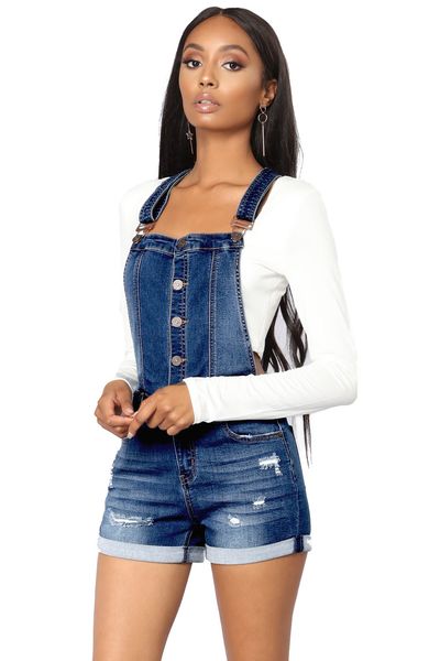 women jumpsuit jeans denim dungarees ladies playsuit casual jumpsuits buttons overall shorts with pocket, Black;white
women jumpsuit jeans denim dungarees ladies playsuit casual jumpsuits buttons overall shorts with pocket, Black;white
