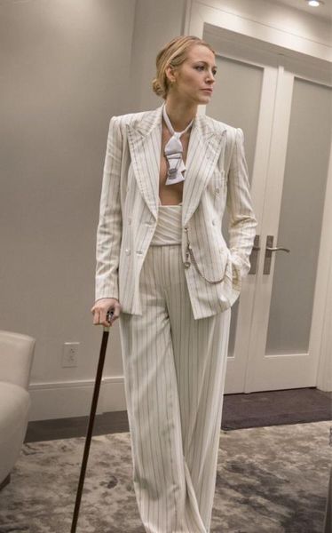 new formal women suit office ladies business professional work wear stripe jacket pants suits with cummerbund 3pcs, White
new formal women suit office ladies business professional work wear stripe jacket pants suits with cummerbund 3pcs, White