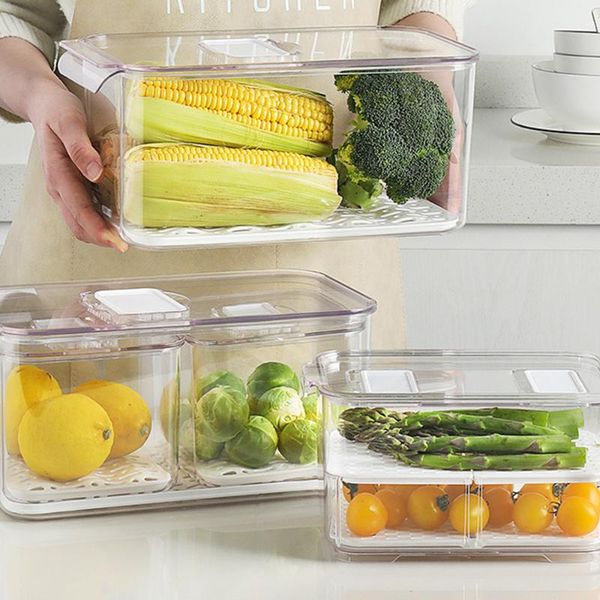 storage bottles & jars refrigerator containers with lids transparent plastic seal tank separate vegetable fruit fresh box kitchen supplies
storage bottles & jars refrigerator containers with lids transparent plastic seal tank separate vegetable fruit fresh box kitchen supplies