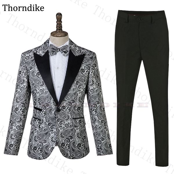 thorndike custom made 2pc set suit men 2020 male wedding groom blazers pants man formal business work wear suits costume homme, White;black
thorndike custom made 2pc set suit men 2020 male wedding groom blazers pants man formal business work wear suits costume homme, White;black