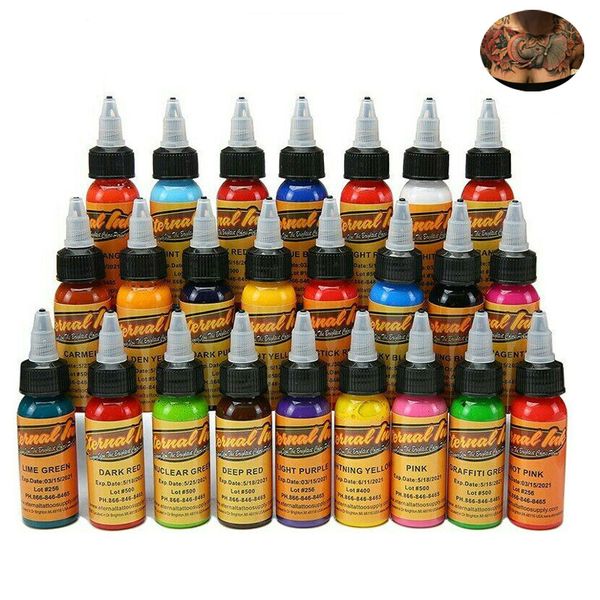 6pcs colors eternal tattoo ink set pigment bottle permanent makeup art 30ml /bottle for eyebrow eyeliner lip body makeup
6pcs colors eternal tattoo ink set pigment bottle permanent makeup art 30ml /bottle for eyebrow eyeliner lip body makeup