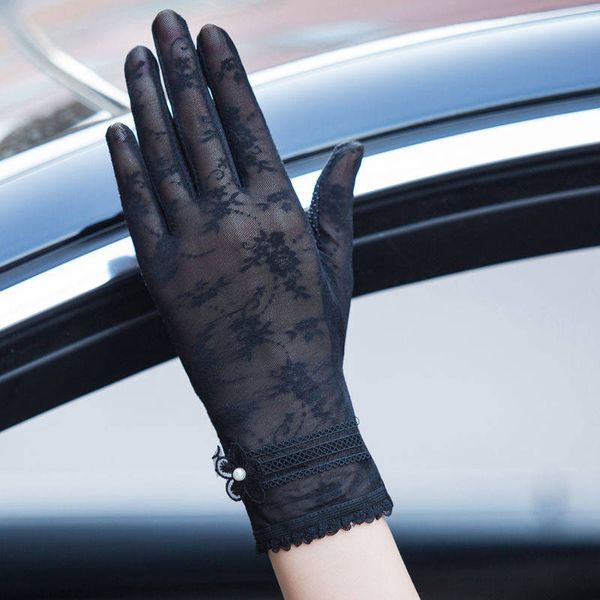 spring summer women autumn uv sunscreen short sun gloves fashion silk lace driving of thin touch screen gloves, Blue;gray
spring summer women autumn uv sunscreen short sun gloves fashion silk lace driving of thin touch screen gloves, Blue;gray