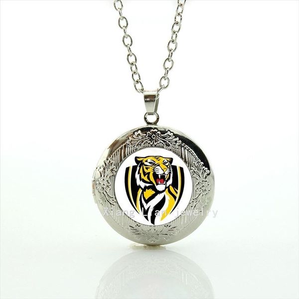 cool animal tiger picture locket necklace sport rugby richmond est 1885 jewelry birthday gift for men and boys nf061, Silver
cool animal tiger picture locket necklace sport rugby richmond est 1885 jewelry birthday gift for men and boys nf061, Silver