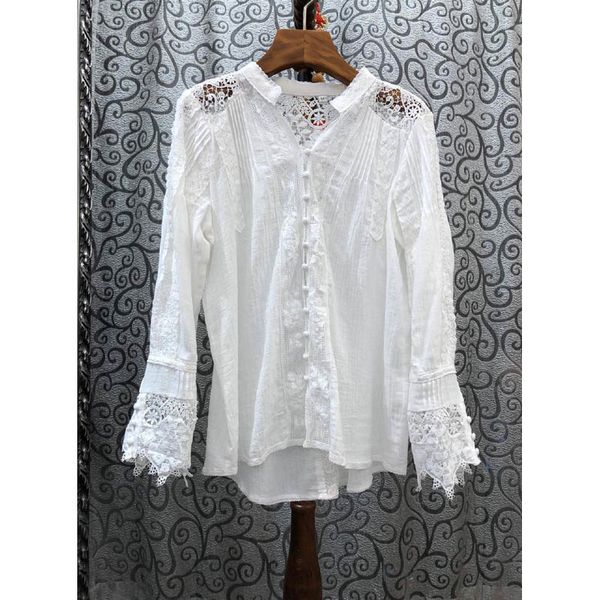 wb7198 fashion women's blouses & shirts 2020 runway luxury european design party style women's clothing, White
wb7198 fashion women's blouses & shirts 2020 runway luxury european design party style women's clothing, White