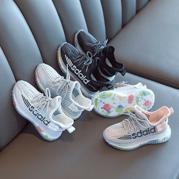 girls' sneakers 2020 summer new mesh flying woven casual boys' summer mesh breathable sneakers children's shoes children', Black
girls' sneakers 2020 summer new mesh flying woven casual boys' summer mesh breathable sneakers children's shoes children', Black