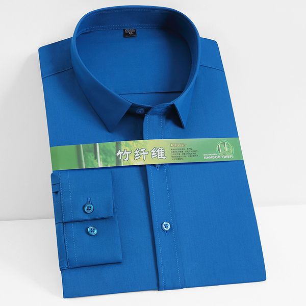 men's dress shirts bamboo fiber shirt social casual long sleeve elastic male business formal clothing slim fit, White;black
men's dress shirts bamboo fiber shirt social casual long sleeve elastic male business formal clothing slim fit, White;black