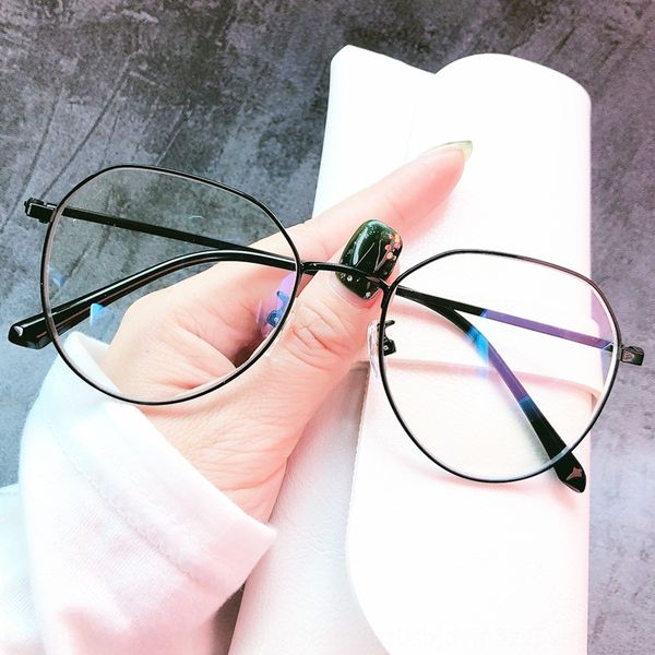 half titanium non-magnetic metal polygon frame glasses mesh red glasses frame shenzhen electroplating 89180, Silver
half titanium non-magnetic metal polygon frame glasses mesh red glasses frame shenzhen electroplating 89180, Silver