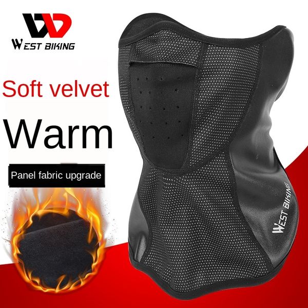 west biking winter warm bicycle bicycle skiing outdoor riding mask hook and loop windproof cold-proof warm breathable mask, Black
west biking winter warm bicycle bicycle skiing outdoor riding mask hook and loop windproof cold-proof warm breathable mask, Black