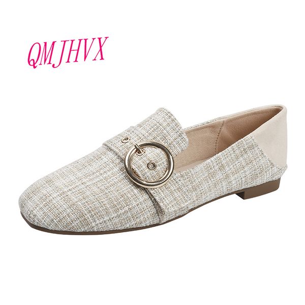 qmjhvx spring and autumn models square buckle loafers women flat bottom one pedal muller shoes lazy two wear single shoes women, Black
qmjhvx spring and autumn models square buckle loafers women flat bottom one pedal muller shoes lazy two wear single shoes women, Black