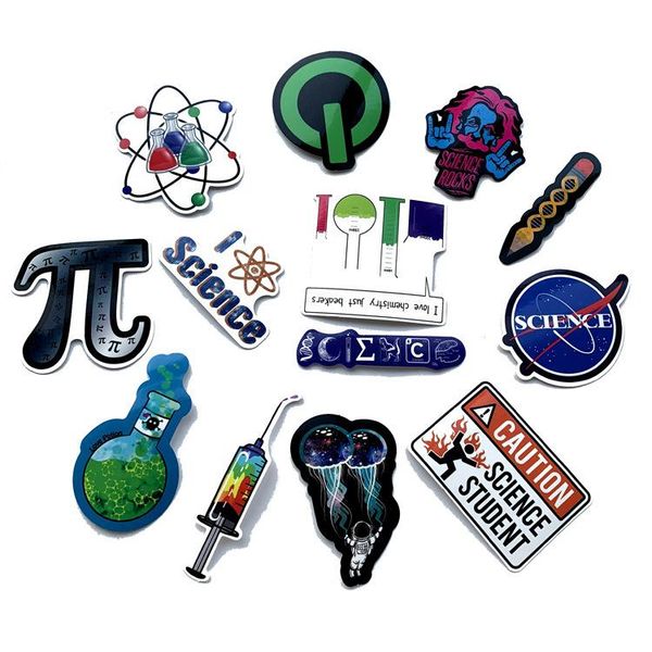 5 sets=250pcs new laboratory scientific stickers, car and motorcycle computer waterproof stickers
5 sets=250pcs new laboratory scientific stickers, car and motorcycle computer waterproof stickers