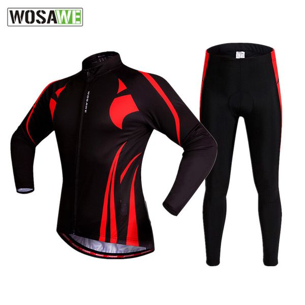 wosawe motorcycles cycling jersey set long sleeved motorbike suit clothing bike bicycle jersey breathable gel pad sportswear
wosawe motorcycles cycling jersey set long sleeved motorbike suit clothing bike bicycle jersey breathable gel pad sportswear