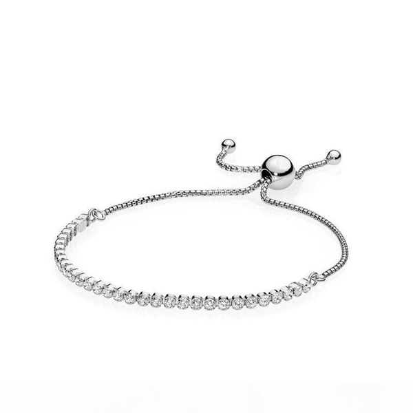 women sterling silver bracelets clear cz diamond adjustable size shining crystal bracelet fit pandora jewelry womens valentine's day gi, Golden;silver
women sterling silver bracelets clear cz diamond adjustable size shining crystal bracelet fit pandora jewelry womens valentine's day gi, Golden;silver
