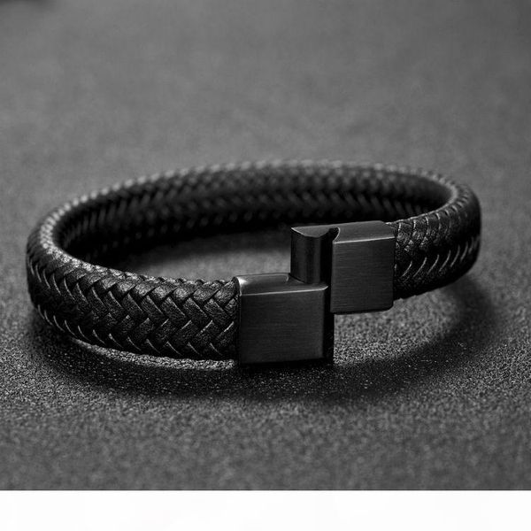 punk style designer bracelet woven leather bracelet magnetic buckle luxury designer jewelry men women bracelets, Golden;silver
punk style designer bracelet woven leather bracelet magnetic buckle luxury designer jewelry men women bracelets, Golden;silver
