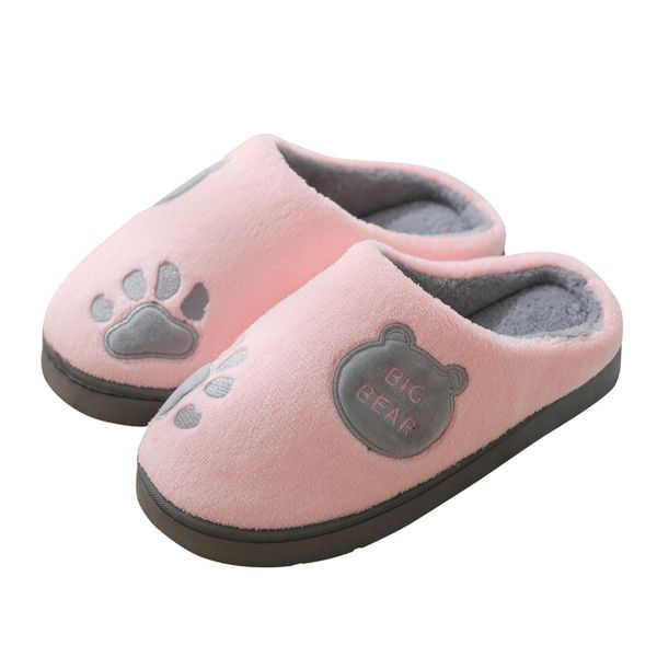 women's slippers autumn winter cotton indoor slippers non-slip winter warm home shoes couple plus plush casual shoes, Black
women's slippers autumn winter cotton indoor slippers non-slip winter warm home shoes couple plus plush casual shoes, Black