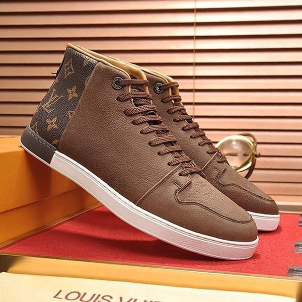mens shoes scarpe da uomo breathable autumn and winter shoes fashion footwears lace -up luxury high casual men shoe, Black
mens shoes scarpe da uomo breathable autumn and winter shoes fashion footwears lace -up luxury high casual men shoe, Black