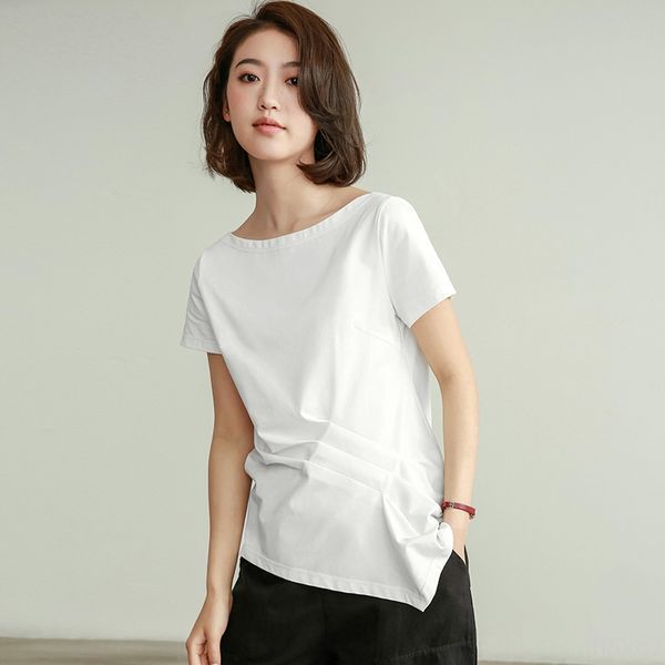 summer women's short-sleeved round neck versatile 2020 new korean style ins white white t-shirt trendy half-sleeved t-shirt
summer women's short-sleeved round neck versatile 2020 new korean style ins white white t-shirt trendy half-sleeved t-shirt