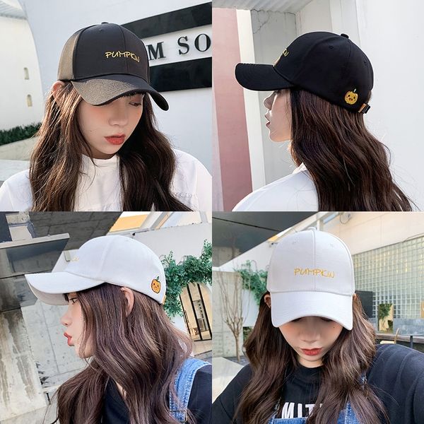 baseball embroidery pumpkin cartoon smiling face cute baseball cap hat embroidered hat cap korean east gate fashion, Blue;gray
baseball embroidery pumpkin cartoon smiling face cute baseball cap hat embroidered hat cap korean east gate fashion, Blue;gray