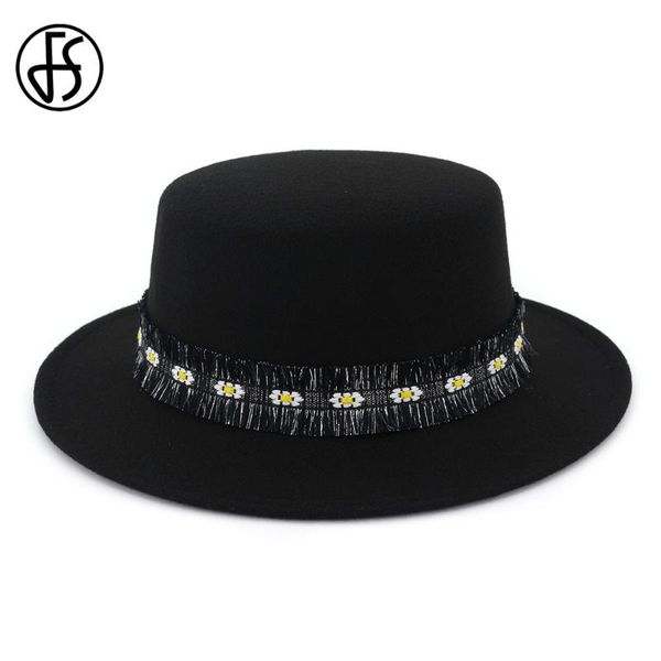 fs fashion women wool felt hats wide brim fedora for party hat men lady flat boater trilby jazz cap ribbon band, Blue;gray
fs fashion women wool felt hats wide brim fedora for party hat men lady flat boater trilby jazz cap ribbon band, Blue;gray