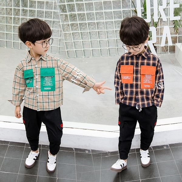 prlp7 2020 autumn clothes new tong chen shan tong chen shan jacket shirt wear korean style children's plaid pocket shirt children, White;black
prlp7 2020 autumn clothes new tong chen shan tong chen shan jacket shirt wear korean style children's plaid pocket shirt children, White;black