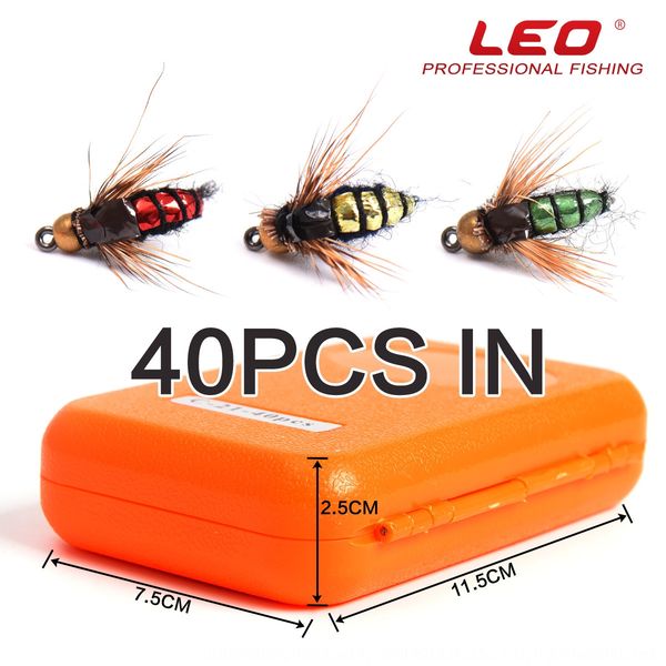 27713 leo/le ou gao simulation fly simulation 40 pieces imitation fly fishing hook anchor hook
27713 leo/le ou gao simulation fly simulation 40 pieces imitation fly fishing hook anchor hook