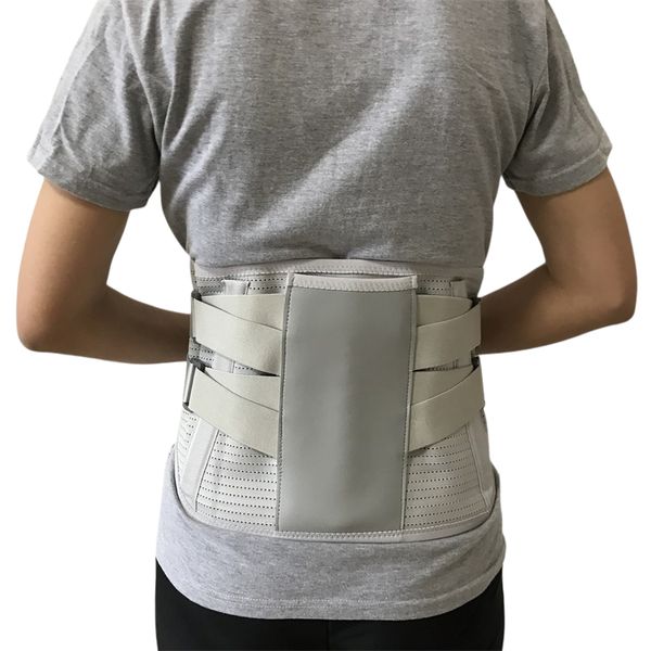 new elastic adjustable orthopedic posture corrector brace lower back waist trimmer belt lumbar support belt corset for men women, Black;gray
new elastic adjustable orthopedic posture corrector brace lower back waist trimmer belt lumbar support belt corset for men women, Black;gray