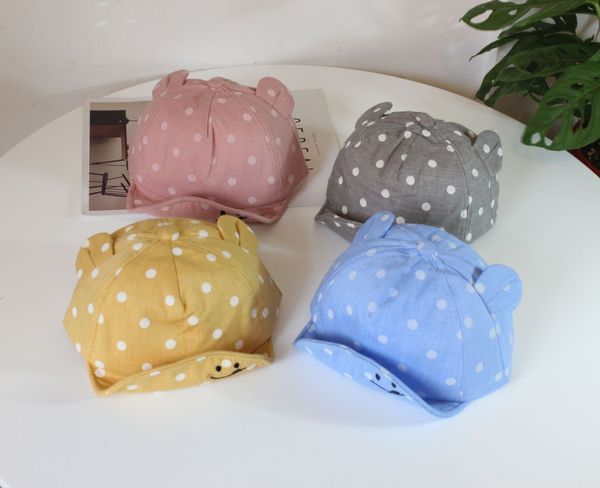 dkgdr 18 hat autumn short eaves print polka dot summer children's baseball male and baby baseball baby cap female baby's smiling f, Blue;gray
dkgdr 18 hat autumn short eaves print polka dot summer children's baseball male and baby baseball baby cap female baby's smiling f, Blue;gray