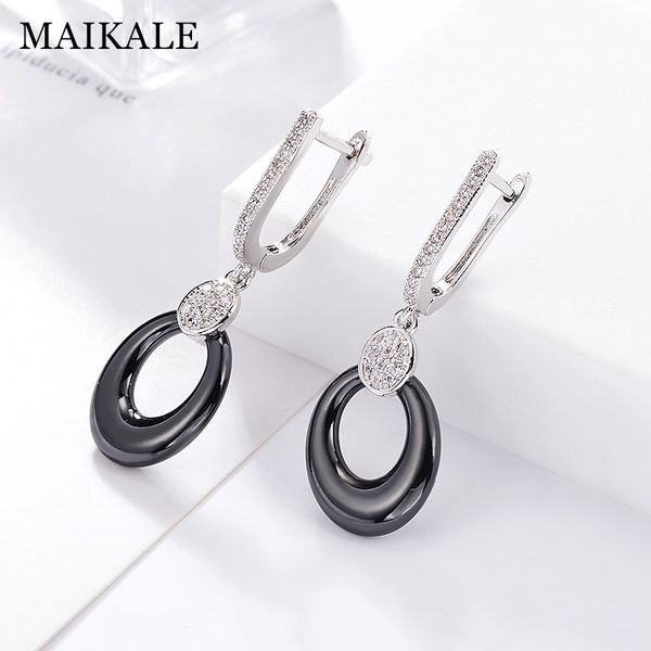 maikale classic round drop earrings small cubic zirconia plated gold silver color korean earrings for women send friend gift
maikale classic round drop earrings small cubic zirconia plated gold silver color korean earrings for women send friend gift