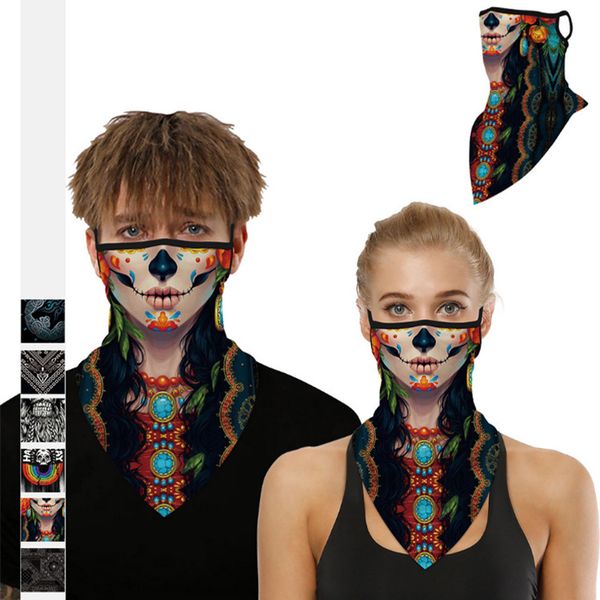 hanging ear triangle multi-mask neck headband headwear skeleton ghost face halloween decoration bandana outdoor sunscreen accessory
hanging ear triangle multi-mask neck headband headwear skeleton ghost face halloween decoration bandana outdoor sunscreen accessory