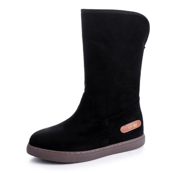 snow boots women's 2020 winter fashion new warm boots mid-calf wild non-slip flat warm cotton b315, Black
snow boots women's 2020 winter fashion new warm boots mid-calf wild non-slip flat warm cotton b315, Black