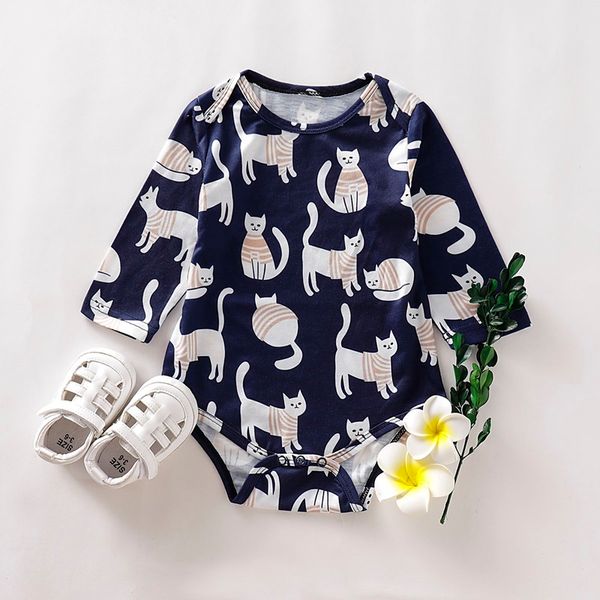 baby girl rompers newborn baby clothes long sleeve lovely animal cat print kids boy jumpsuit winter spring autumn outfits 9-24m, Blue
baby girl rompers newborn baby clothes long sleeve lovely animal cat print kids boy jumpsuit winter spring autumn outfits 9-24m, Blue