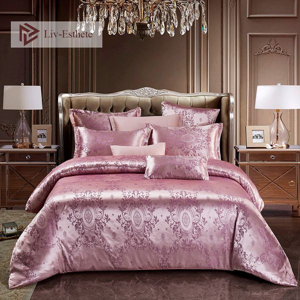 liv-esthete new bedding set euro jacquard palace double bedspread flat sheet decorative bed linen set home textiles
liv-esthete new bedding set euro jacquard palace double bedspread flat sheet decorative bed linen set home textiles