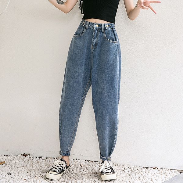 f3m57 large size and radish jeans women's jeans women's dad 2020 spring and autumn high waist fat mm pants harem pants radish nine, Blue
f3m57 large size and radish jeans women's jeans women's dad 2020 spring and autumn high waist fat mm pants harem pants radish nine, Blue