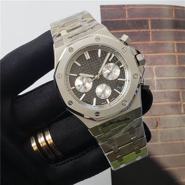 men fashion watch design stainless steel 42mm blue dial japan vk quartz movement clock male sport wristwatch gift montre cheap, Slivery;brown
men fashion watch design stainless steel 42mm blue dial japan vk quartz movement clock male sport wristwatch gift montre cheap, Slivery;brown