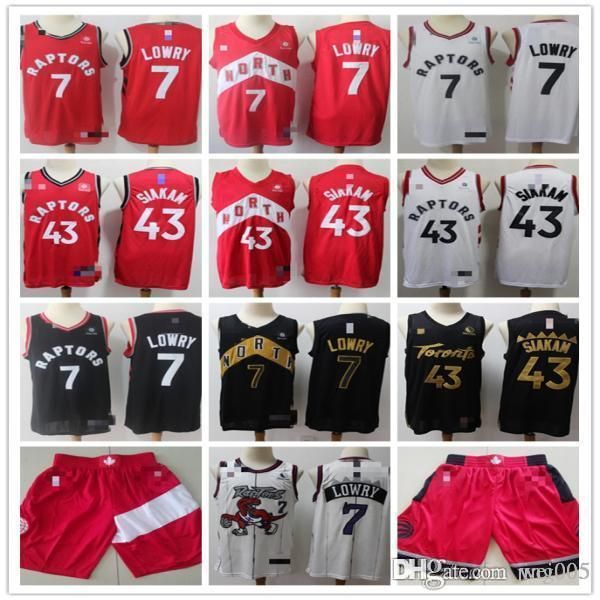 mens toronto raptors 43 pascal siakam 7 kyle lowry red black white basketball jersey basketball shorts, Black;red
mens toronto raptors 43 pascal siakam 7 kyle lowry red black white basketball jersey basketball shorts, Black;red