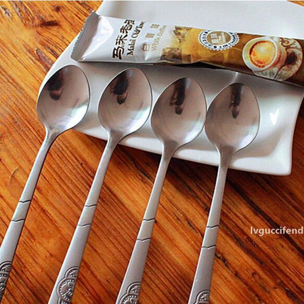 new design 12pcs /lot kitchen dining bar stainless steel tea coffee spoon ice cream soup spoons mini dessert tea spoon for snacks
new design 12pcs /lot kitchen dining bar stainless steel tea coffee spoon ice cream soup spoons mini dessert tea spoon for snacks