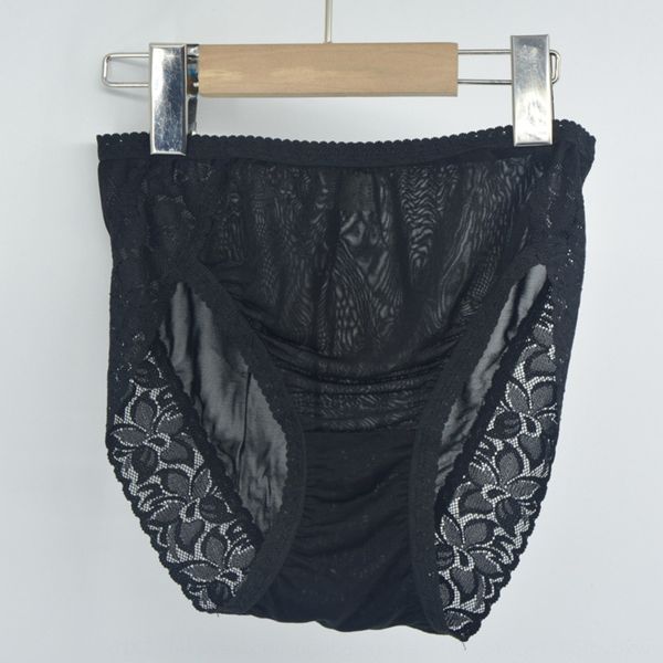 real women's mulberry silk women's knitted silk mid-waist breifs underwear lace lace seamless underwear comfortable sheath, Black;white
real women's mulberry silk women's knitted silk mid-waist breifs underwear lace lace seamless underwear comfortable sheath, Black;white