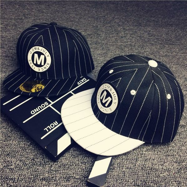 hat korean style new striped letter m fashionable baby out all-match flat edge baseball baseball cap cap, Yellow
hat korean style new striped letter m fashionable baby out all-match flat edge baseball baseball cap cap, Yellow